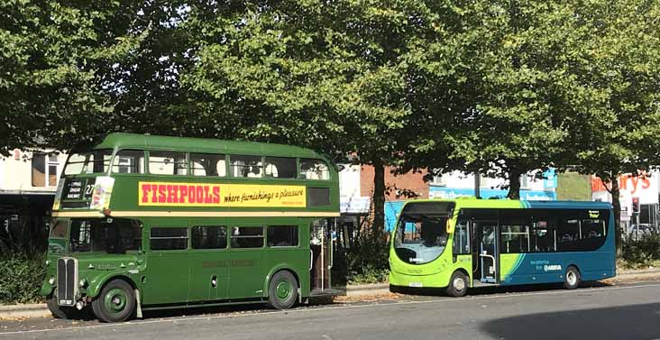 London Transport AEC Regent 3RT Weymann RT1700 & Arriva Shires Wright Streetlite WF 2526